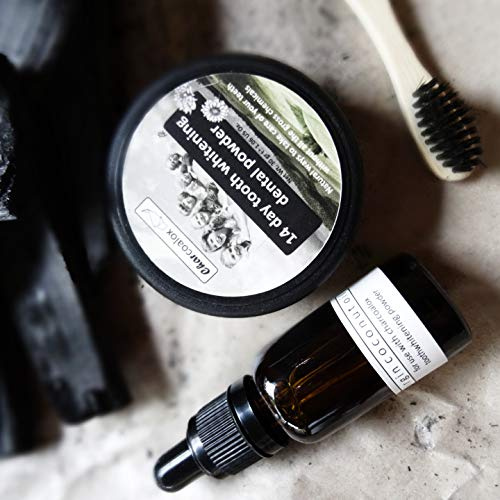 Activated Bamboo Charcoal Tooth Whitening Powder, 30 g