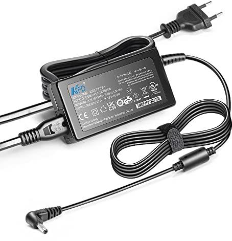 KFD Netzteil 12V 2A-3A Ladegerät für Peaq Laptop Ladekabel Notebook Classic C140V Slim S130 S132, Medion Akoya E2292 E3216 E2291, SGIN M15 Pro, Trekstor Surfbook A13B Lincplus P1 P2 Odys myBook 14 Pro