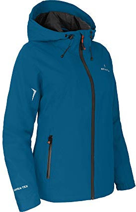 Bergson Helli Thermo | Damen Regenjacke, leicht wattiert, 12000 mm Wassersäule, Blue Sapphire [307], 38 - Damen
