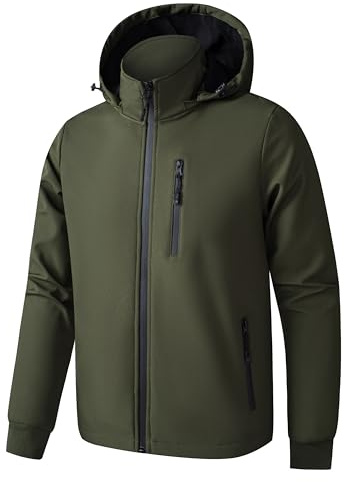TONY BACKER Giacca Leggero Uomo Giubbotto Casual Giubbino Bomber Leggera Casual da Uomo Primavera/Estate/Autunno