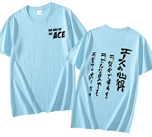 MEDM Haikyuu Bokuto Kotaro Weg des Ace T Shirt Frauen Männer Lässig Ace Owl Volleyball Grafik Anime T -Shirts Buchdruck T -Shirt Tops-style6||4XL