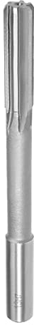 CoCud Spannen Reibahle 13mm Schnitt Durchmesser H7 Schnellstahl Gerade Flöte Fräswerkzeug - (Anwendungen: für Drehbank Bohren Maschine) 1Stk