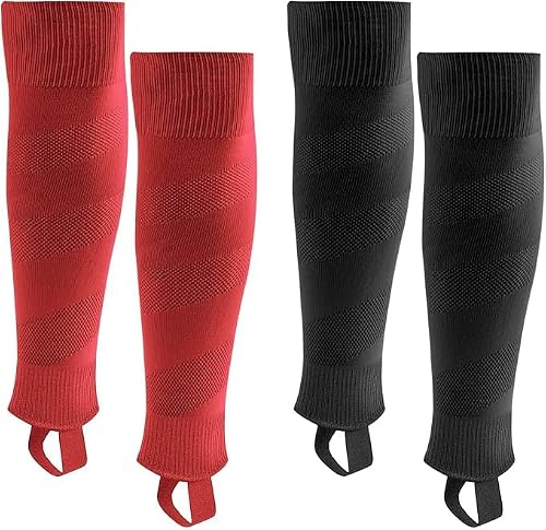 Northdeer Stutzen Kinder Fußball Jungen Stutzen Fußballstutzen Stegstrümpfe | Sleeve Fußballsocken mit Steg