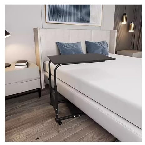 XXAD553TY Mobile Workstation Nachttisch Schlafzimmer auf dem Bett Laptoptisch Verstellbarer Tisch Beweglicher Tisch Schlafzimmertisch Etagenschreibtisch Schreibtisch Mobiler Schreibtisch