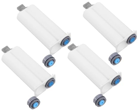 iplusmile Lot De 4 Tubes Mélangeurs Plastiques Vides 50 Ml, Double Composant 1:1 Pour Colle Ab Époxy, Accessoires Compatibles Pistolet à Adhésif, Pour Réparation Industrielle Et Bricolage