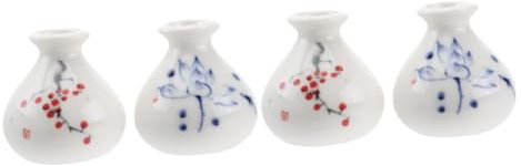 Alipis 2 Juegos Florero Flowers Jarrones Jarrón De Jarrón De Arte Moderno Decorativo Accesorios De Diseño De Escena Contenedor Hidropónico De Flores Cerámica 2 Piezas * 2