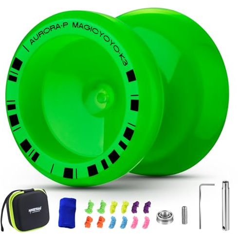 MAGICYOYO K3 Yoyo Glow in the Dark, 2 in 1 Responsive & Unresponsive Yoyo