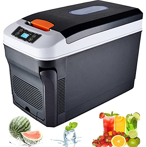 Mini Fridge 12/24v Car refrigerator portable, heating and cooling car home dual-use refrigerators for camping outdoor travel, for car, truck, home,35L
