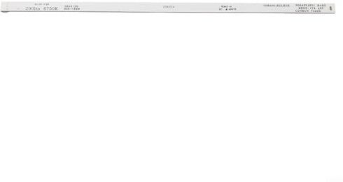 Refrigerator LED Light Bar for Haier BCD-486WDGE 402WLDCJ Easy Install Energy Efficient PVC 33.5x1CM 6 Lamp 3V Appliance Interior Replacement Strip