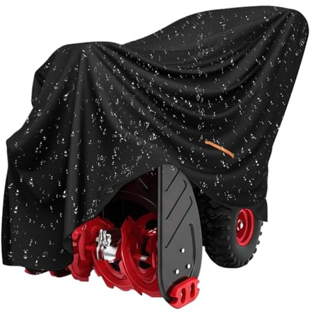 Schneepflugabdeckung, wasserdicht, UV-Schutz, staubdicht, wasserdicht, Außenabdeckung für Schneefräsen – für den Winter, Garten, Hof, Haus, Garage