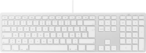 Novodio Touch Keyboard Evo - Clavier Mac USB AZERTY (Aluminium)
