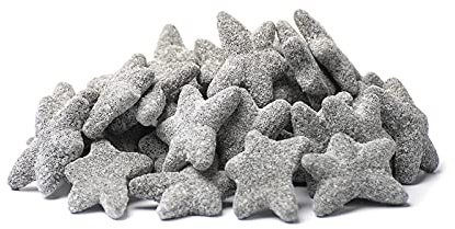 Salzige Seesterne | 2250g | Salzlakritz extra stark | Lakritz Bonbons | Salz Lakritz | Weichlakritz | Bonbons weich