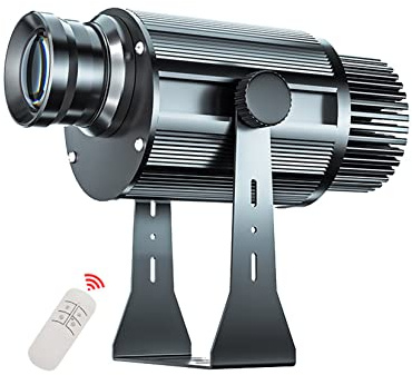 RTYUIOTG Projecteur HD LED GOBO Projecteur de Logo personnalisé pour Une Utilisation en extérieur IP67 étanche, largement utilisé pour la publicité de Restaurant de Bar d'hôtel de Magasin (15W)