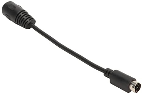 Adaptador de Teclado PS/2 de 5 Pines DIN Hembra a Midi de 6 Pines Macho, Adaptador de Cable de Teclado PS/2 a AT, Cable Adaptador de Teclado y Ratón (15 Cm/5,9 Pulgadas)