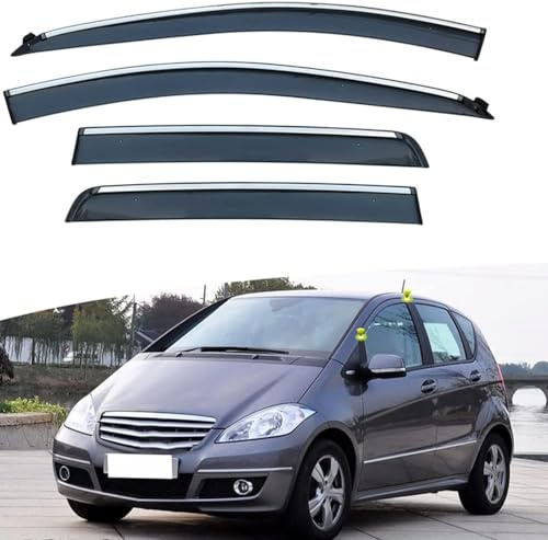 para Smart fortwo/forfour C450 A450 R450 R452 Coupé/Cabrio Roadster 1998-2006 Deflectores de Viento para Ventana de Coche Ventana Derivabrisas Lateral Deflectores Viento