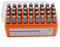 CNANRNANC 36 Stück Stempelset aus Stahl, Metallstempel-Set, Schlagbuchstaben Set, Zahlen, Alphabet, Buchstaben, Stempelwerkzeuge für Stempeln von Metall Leder DIY (5mm)