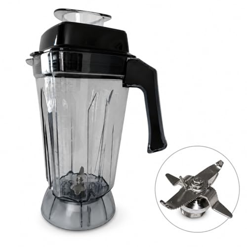 2.5Ltr Blender Jug with Ice + Smoothie Blade- Compatible with Various Brands incl Buffalo DR825 CR836 CY140 CY141