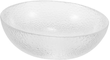 PAMINGONO Ensaladera De Vidrio Tazón Para Frutas y Aperitivos Decoración Minimalista