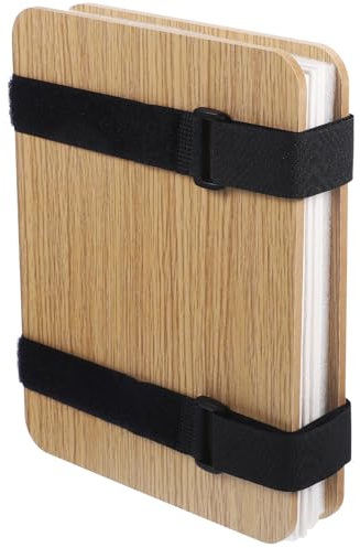 DECHOUS Set Utensili per Pressatura Fiori e Foglie A5 Piastra in Legno Robusta e Cinghie Resistenti, Kit Fai da Te per Campioni Botanici, per Scrapbooking, Biglietti D’auguri e