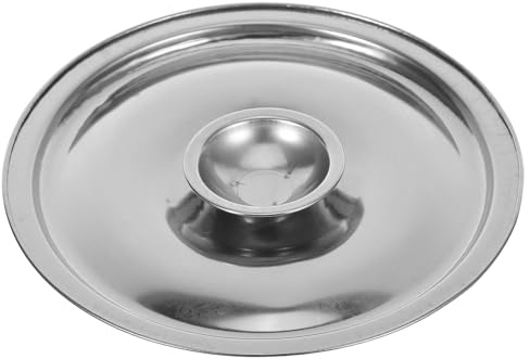 Generisch Topfdeckel 12cm aus Edelstahl Ersatzdeckel für Kochtöpfe und Aromabecherdeckel Küchenutensilien