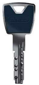 ABUS XP20S Mehrschlüssel, Zusatzschlüssel mit Design-Clip saphirblau
