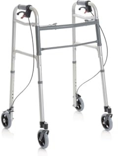 DEAMBULATORE PIEGHEVOLE CON FRENI SU MANI cod.art. RP742 - AD-48