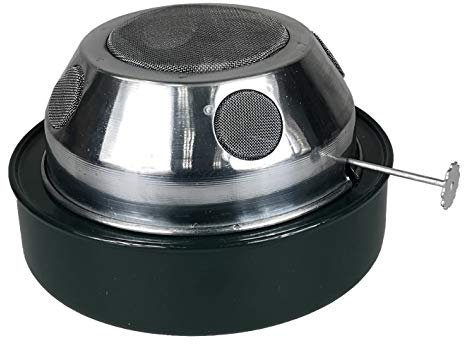 Anti-Frost Single Burner Greenhouse Paraffin Heater - 1.7 litre / 3 Pint Tank Capacity - Approximate Burning Time of 10 days - Suitable for Small Greenhouses and Garden Cold