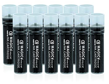 ESENG Whiteboard-Marker Patrone Magic WM-218T (12x Schwarz)