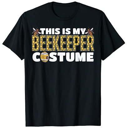 Halloween Beekeeper Beekeeping This Is My Beekeper Costume T-Shirt