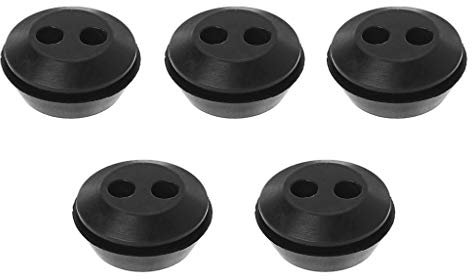 YUZI 5Pcs Decespugliatore Tagliaerba Tubo Olio Combustibile Rondella Gommino Con 2 Fori