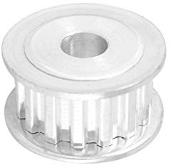Greendhat Riemenscheibe XL 16T Motorriemenscheibe, 11mm Riemenbreite, XL-Typ Zahnriemenscheibe, 5/6/6,35/8/10/12mm Bohrung, Riemenscheibe für CNC-Maschinen Langlebig und praktisch