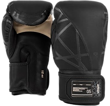 Venum Tecmo 2.0 Boxhandschuhe - Schwarz - 12 Oz