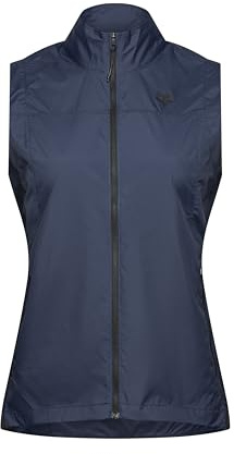 Fox Racing W Ranger Wind Vest Chaleco, Medianoche/excursión monocromática (Midnight//Getaway Solids), M Mujeres