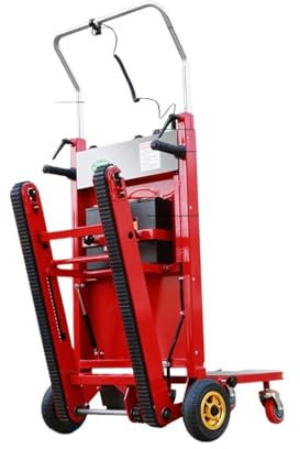 Carro de Subida de escaleras carretillas de Mano eléctricas para Subir escaleras, Carro de mudanza Plegable para almacén de mudanzas Familiar Carro de Mano Plegable de distribución logística