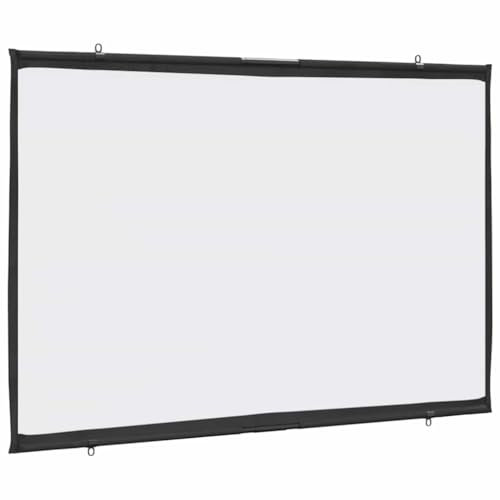 vidaXL Beamer Leinwand Wandhängend 50 Zoll 16:9, Projektionswand, Leinwand, Heimkino-Leinwand, Beamer Leinwand, Rolloleinwand