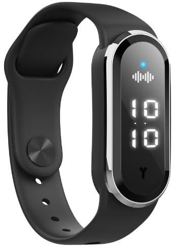 ZOYDP Orologio Antizanzare Ultrasuoni, Braccialetto Antizanzare Ultrasuoni, Bracciale Antizanzare, Ricarica Usb Zanzarella Braccialetti,Braccialetti Antizanzare per Adulti Bambini Interni Esterni Nero