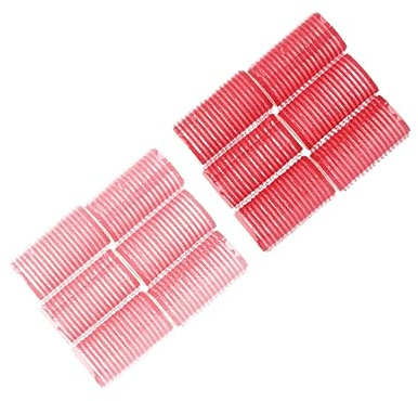 SAFIGLE Lot de 12 Bigoudis en Plastique 30mm pour Cheveux Secs et Humides, Accessoires de Coiffure Pratiques pour Femmes et Filles, pour Créer de Grosses Boucles Couleur Aléatoire