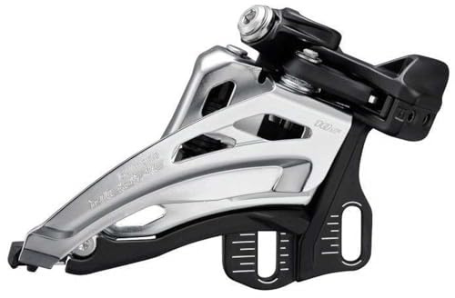 Shimano Unisex – Erwachsene Umwerfer-2091144960 Umwerfer, Grau, One Size