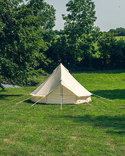 4M Bell Tent Ultra Light 14.2KG with Groundsheet & Oxford Fabric - No Mould or Mildew
