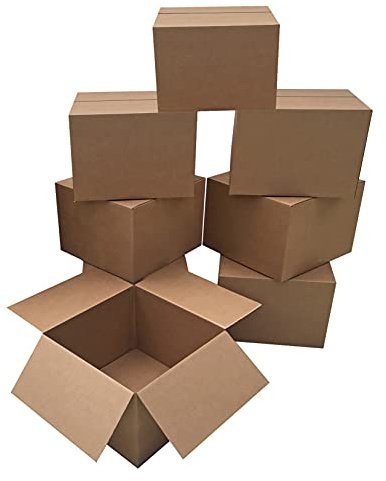 uBoxes Large Moving Boxes 20 x 20 x 15 (Pack of 8)