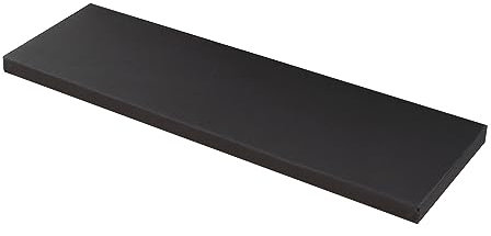 RUYICZB Stuhlkissen Polsterauflage Auflage Für Stühle/Bänke in Haus Und Garten Sitzkissen Sitzauflage Gartenkissen Viele Farben Zur Auswahl Extra Dicke UV-Beständige Stuhlauflage,Schwarz,59x18inch