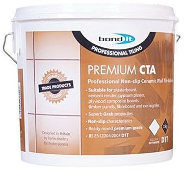 Bond It Premium CTA Wall Tile Adhesive Ready Mixed Trade Home DIY Ceramic Tiles (15)