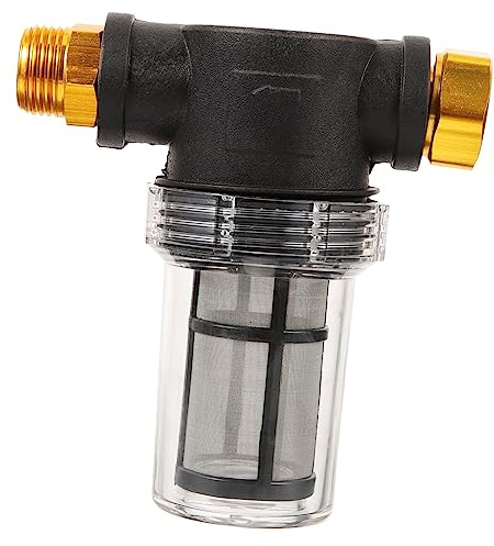 HYTROVE Hochdruckreiniger Einlassfilter Tragbarer Gartenwasserfilter Sedimentfilter 3/4 Us Standard Schlauchfilter Zum Waschen