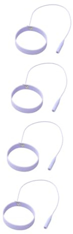 4 Stück Eyelash Tweezer Silikon Handgelenkband Wimpernverlängerungswerkzeug mit Schutz für Tragbar und Langlebig für Wimpern Extensions und DIY Anwendungen