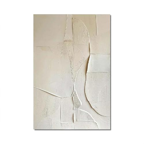 18meng Art Bilder Abstrakt 200x100 cm 1 Teilig Modern Minimalistische Textur Leinwandbilder Bild auf Leinwand Wandbild Kunstdruck Wanddeko Wohnzimmer Wanddekoration Pictures No Framed