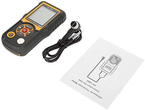 strumento di misura Misuratore del tester di spessore, strumento di misurazione del misuratore del misuratore del misuratore del misuratore ad ultrasuoni dell LCD digitale 3-225mm Calibro spessore att