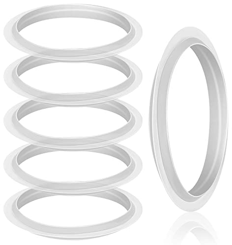 Outus 6 Stűck -St枚psel f眉r Waschbecken, transparenter Gummistopfen, Abflussdichtung, -St枚psel f眉r Lippenwaschbecken, O-Ring, Dichtung, Gummidichtung