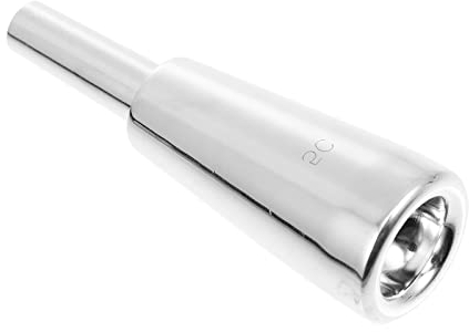 MILISTEN Anfänger Trompetenmundstück 5c Versilbert Trompetenzubehör Musikinstrumente