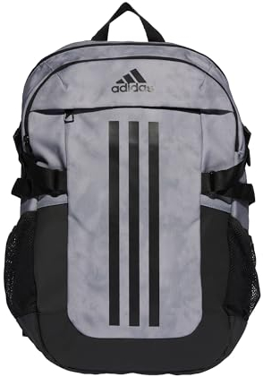 adidas Unisex - Adulto Power VI Graphic Backpack, Grey 14 Ccm/Light Granite/Black, One size