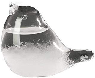 Desktop Forecaster, barometro da 30 ml, in vetro liquido per il tempo libero, per la casa, ufficio, moderno, misura unica